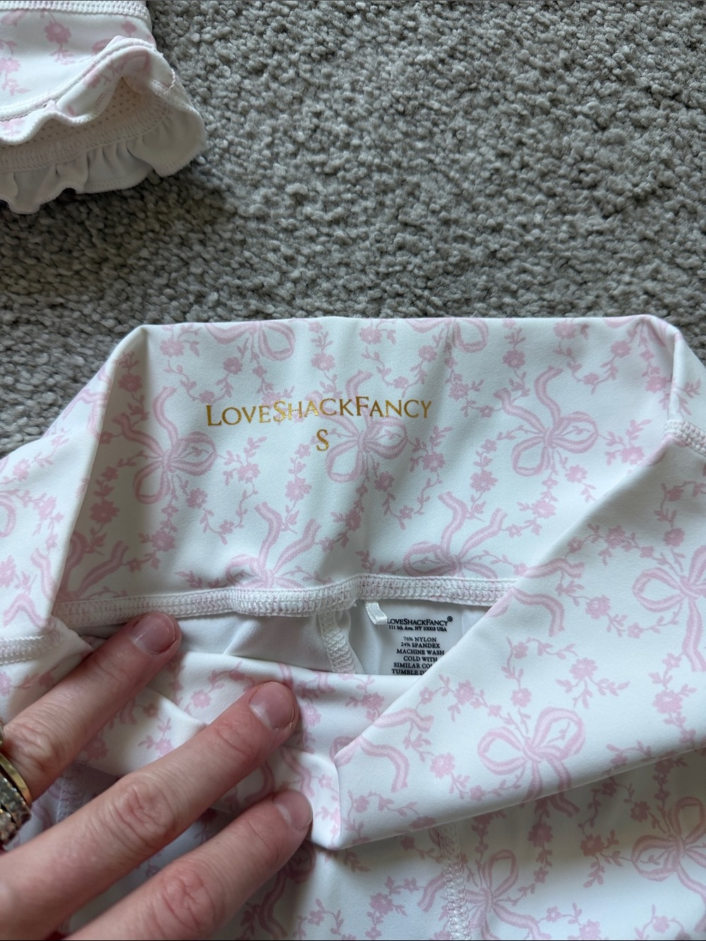 Love Shack Fancy Girly Workout Set - Picture 4 of 5